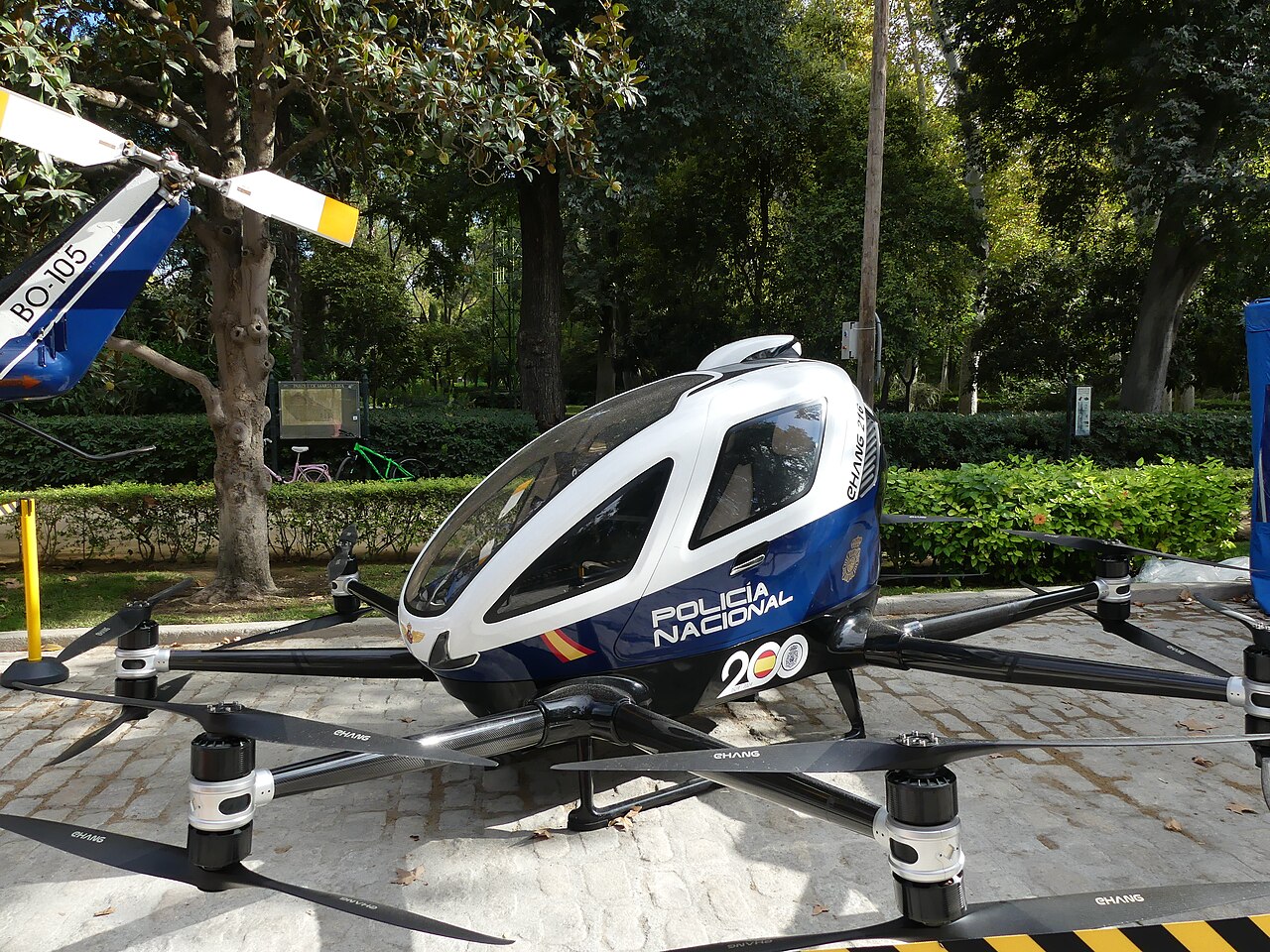 EHang EH216-S eVTOL aircraft